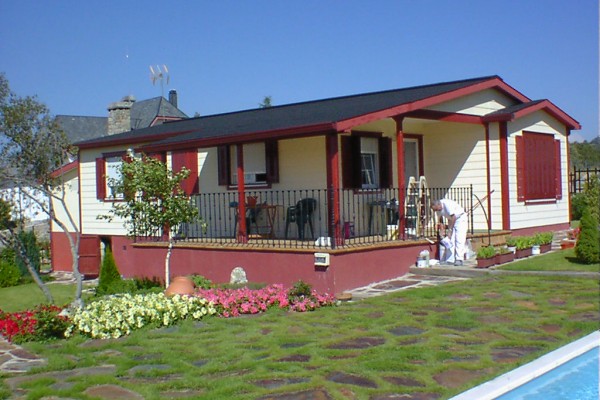 Casas de madera en ABS 4946