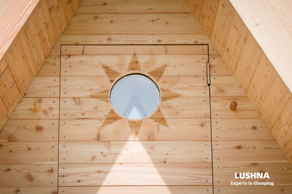Cabañas de madera en Lushna glamping 10998